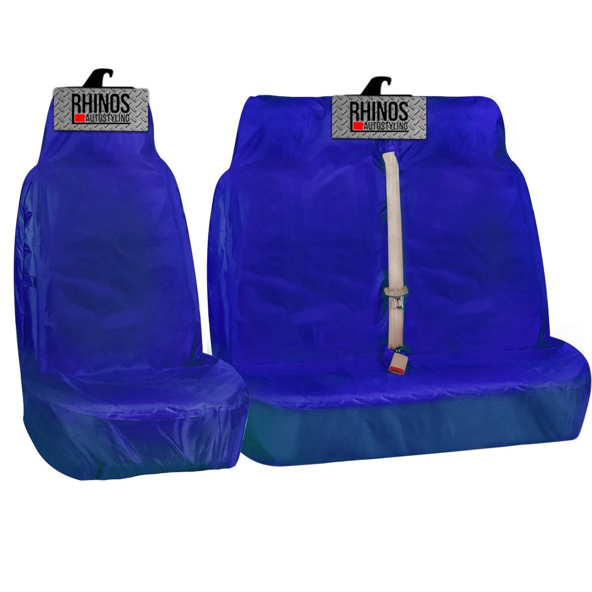 HeavyDutySingleandDoublePassengerVanSeatCovers-2+1-BlueSale