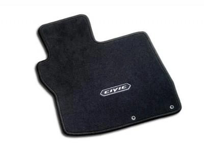 HondaCivic5DREleganceFloorCarpets,BlackRHD2006-2007