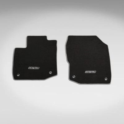HondaCivicEleganceCarpetMats,Black/GreyBindingRHD2012-