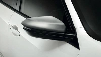 HondaCivicType-RSilverDoorMirrorCaps