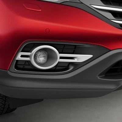 HondaCR-VFrontFogLightGarnish,MatteSilver2013-2014