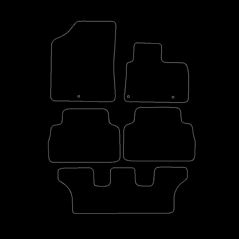HyundaiSantaFe2021to2024HybridDriverclipspacing34cmapartFloorMats