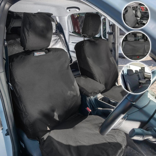 IsuzuDMax(Inc.Tipper)SeatCoversCotton-BackedPU