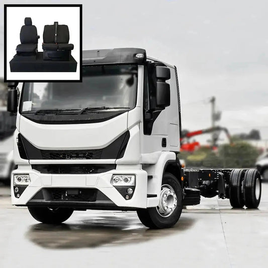 IvecoEuroCargo(Inc.Tipper)SeatCoversCotton-BackedPU2008+