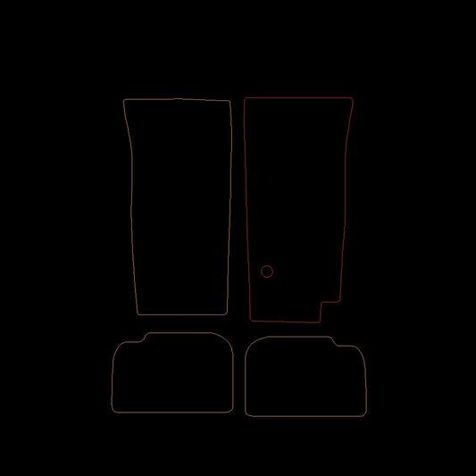 JaguarXJ1986to1994XJ6&XJ40FloorMats