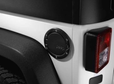 JeepWrangler(JK)FuelFillerDoor,SatinBlack2-DoorVersion