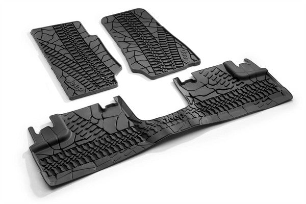 JeepWrangler(JK)RearRubberFloorMats4-Door