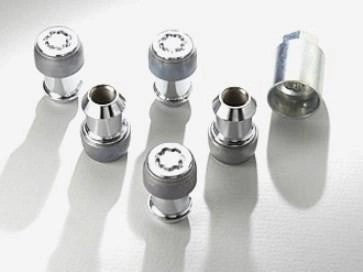 JeepWrangler(JK)WheelLocks5-PieceSet