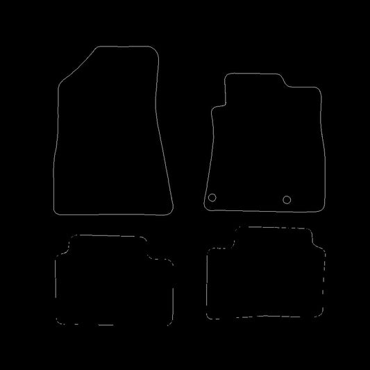 KiaNiro2022toCurrentPHEVpluginHybridFloorMats