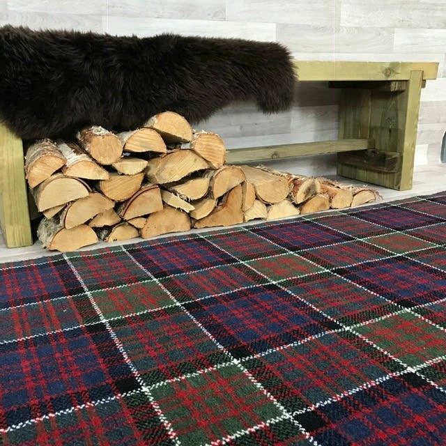 MacDonaldOfClanranaldTartanRugBespokeSizes