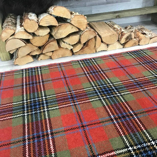 MacLeanAncientTartanRugBespokeSizes