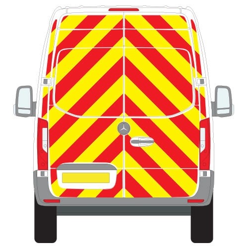 MercedesBenzSprinterFrontWheelDriveHighRoofChevronKit(2018-Current)