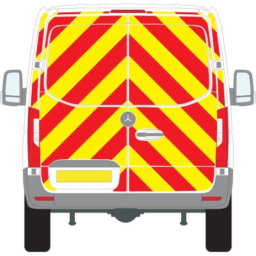 MercedesBenzSprinterRearWheelDriveLowRoofChevronKit(2018-Current)