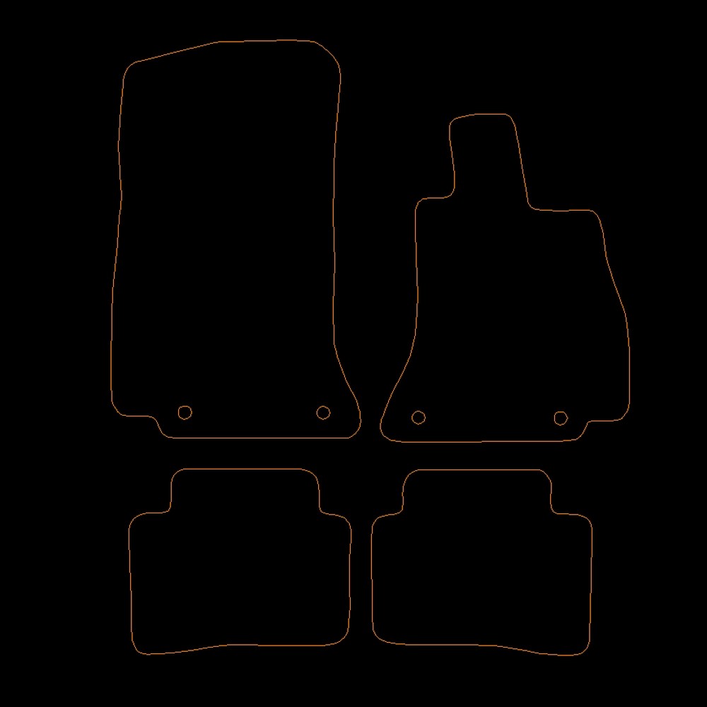 MercedesC-Class2021to2025W206/s206FloorMats