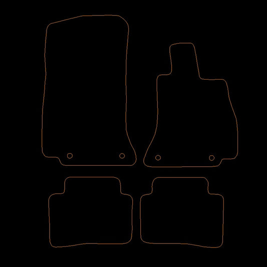 MercedesC-Class2021to2025W206/s206FloorMats