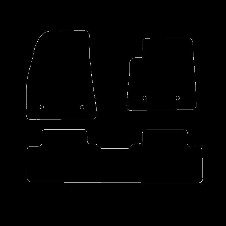MGMG52020toCurrentlongrangeversion-Driverclipspacing245mmFloorMats