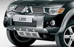 MitsubishiL200(S4)StylingGuard,FrontBumper-MetallicGrey