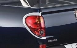MitsubishiL200CC/DC(S4)RearLampBezels,Chrome2010-2017