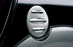 MitsubishiL200DC(S4)FuelFillerCapCover,StainlessSteel