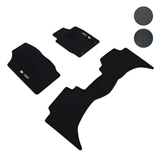 MitsubishiL200RubberFloorMats(DoubleCab)(2015+)