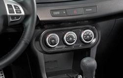 MitsubishiLancerInteriorDecorationKit,Carbon(HeaterControls)