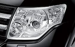 MitsubishiShogunHeadlampBezels,Titanium