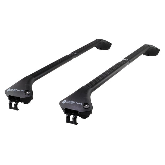 ModulaOvalAluminiumBlackRoofBarstofitRenaultGrandScenicMk.42016-2020(ClosedRoofRails)