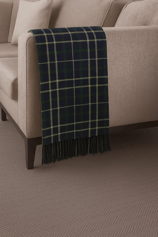 MoonshoreTartanLambswoolThrow