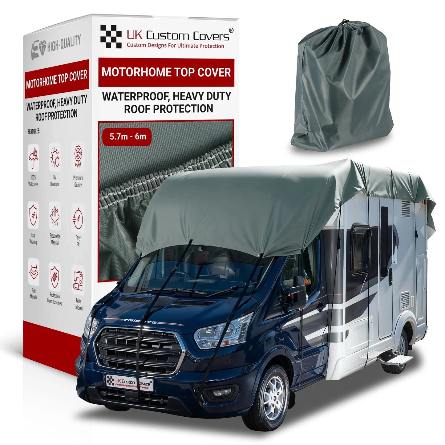 MotorhomeRoofCover–Waterproof&UV-ProofTopProtector