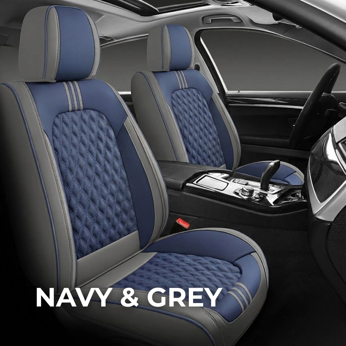 NAVY&GREYCarSeatCovers