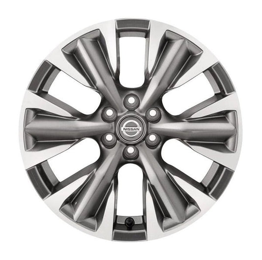 Nissan18"AlloyWheelDimondCutDarkGrey-Navara"
