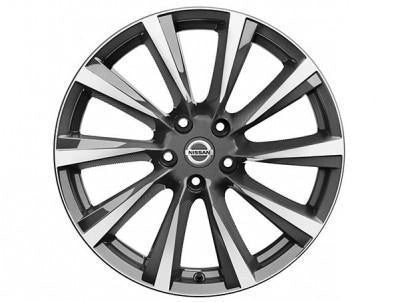 Nissan19"AlloyWheelDarkGreyDimondCut-Wind"