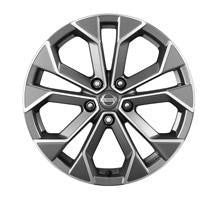 NissanJuke(F15E)AlloyWheel18"DarkGreyinc.CentreCap"