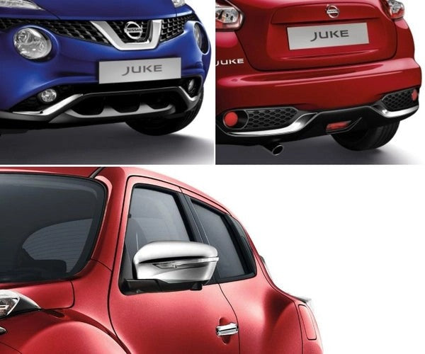 NissanJuke(F15E)MirrorCaps&LowerBumperFinishersChromePack