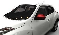 NissanJuke(F15E)MirrorCovers,ForceRed2010-2014