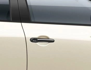 NissanJuke/Micra/NoteFrontSideDoorHandleCovers,Black(w/oI-Key)
