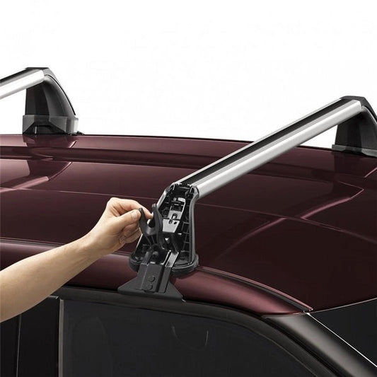 NissanJukeF16-AluminiumLoadCarriersWithQuickFixKE7306P010