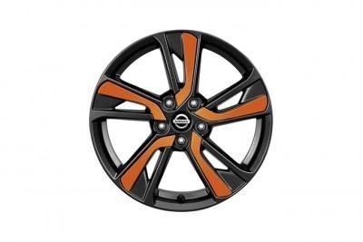 NissanJukeOrange(LA13)LaminateAlloyWheelInsertsuptochassis#147869