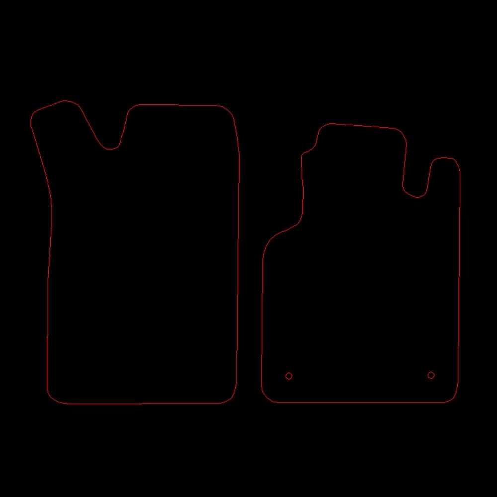 NissanKubistar1998to2009FloorMats