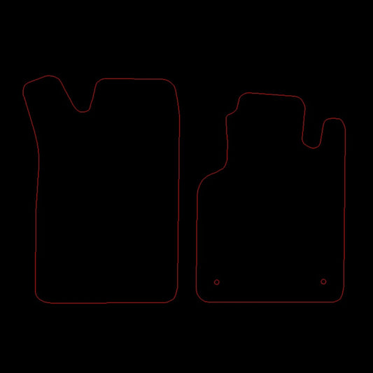 NissanKubistar1998to2009FloorMats