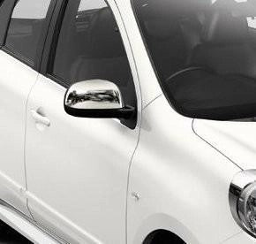 NissanMicra(K12E/K13K)MirrorCovers,Chromed