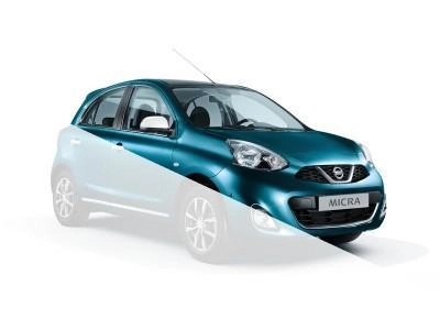 NissanMicra(K13K)GlossyWhiteMirrorCovers2013-2016