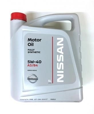 NissanMotorOil5W/40(5-Litre)A3/B4