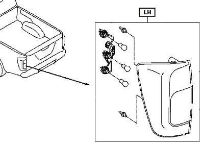 NissanNavara(D23M)CombinationLampAssy-Rear,LH