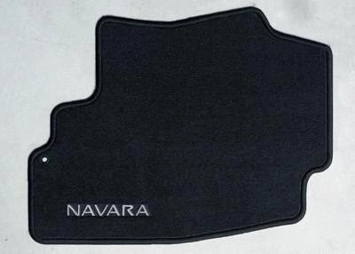 NissanNavara(D40M)LuxuryCarpetMats,BlackDC2008-2010RHD