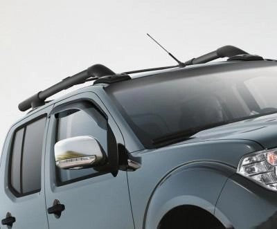 NissanNavara(D40M)WindDeflectorsF&RDoorsDC2005-2015