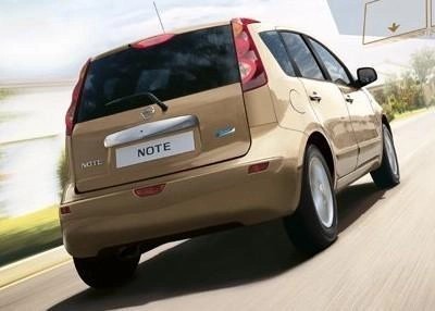 NissanNote(E11E)ChromeTrunkHandlew/oI-Key2006-2010