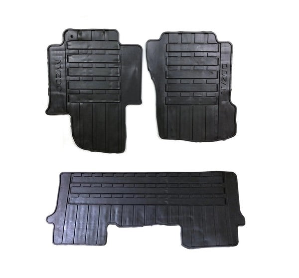 NissanNV200(CV)RubberMats1st&2ndRowRHD