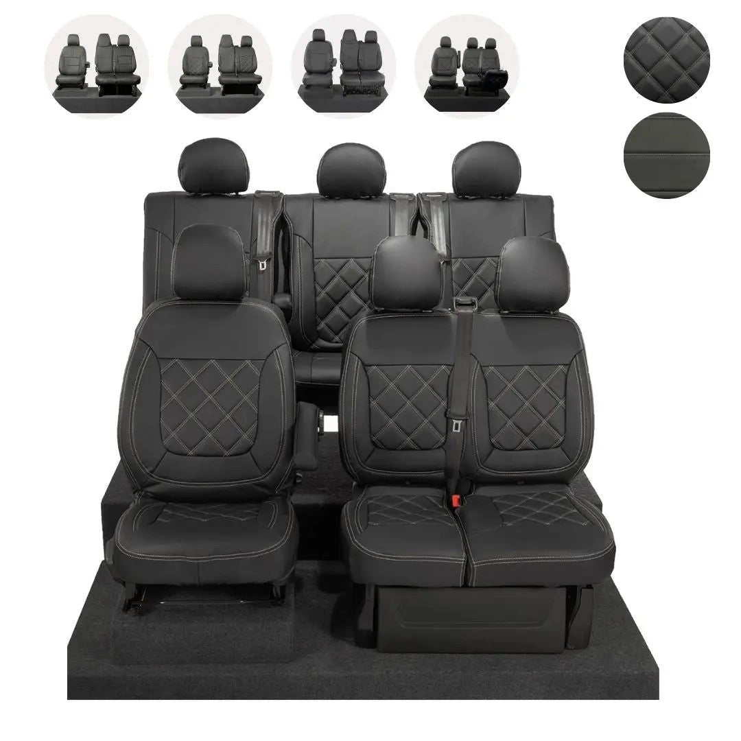 NissanNV300SeatCoversTailoredLeatherette(2016-2022)