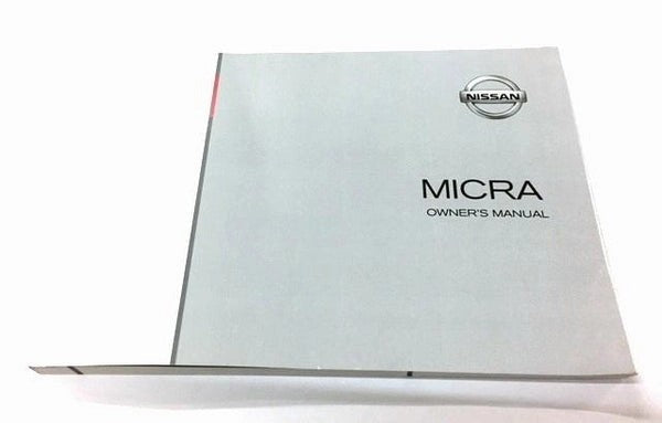 NissanOwnersManualEnglish-Micra